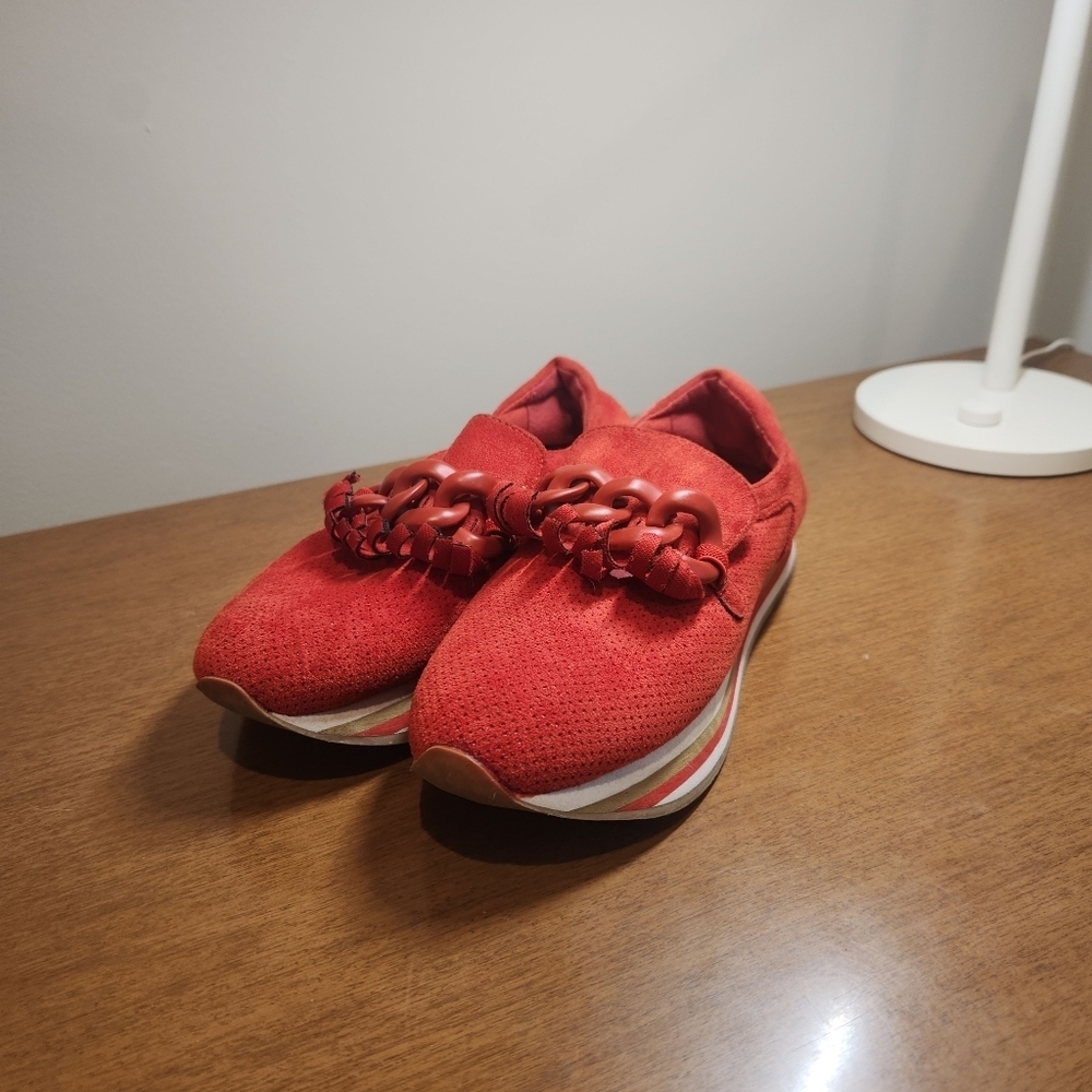 Coconuts by Matisse Bess Shoe Size 7 Red Loafer